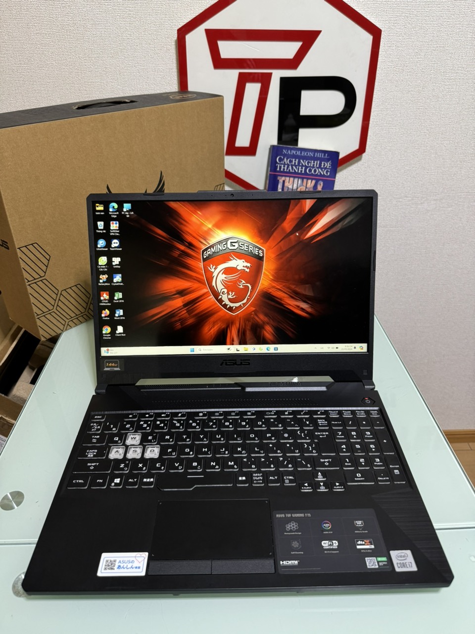 Asus TUF Gaming F15 FX506LH / Core i7-10850H (up to 5.1Ghz | 6